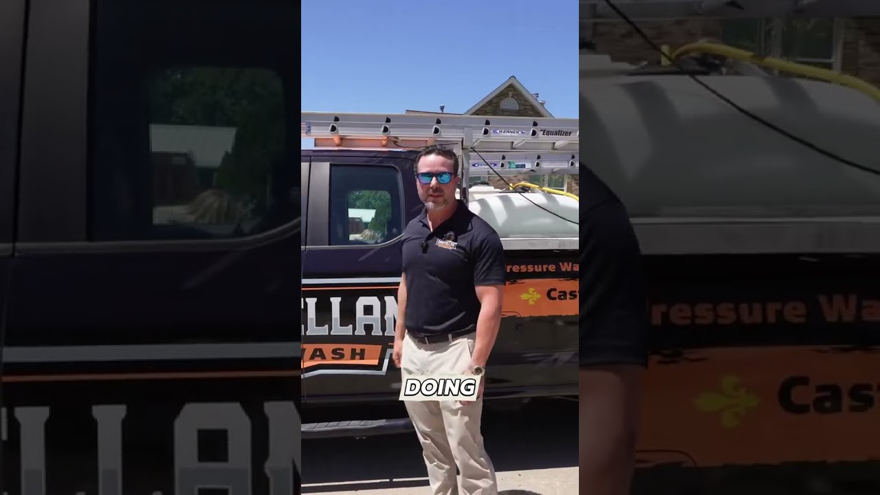 Castellan Pro Wash—your exterior cleaning experts⭐️