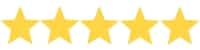 5 Star reviews - logo 3