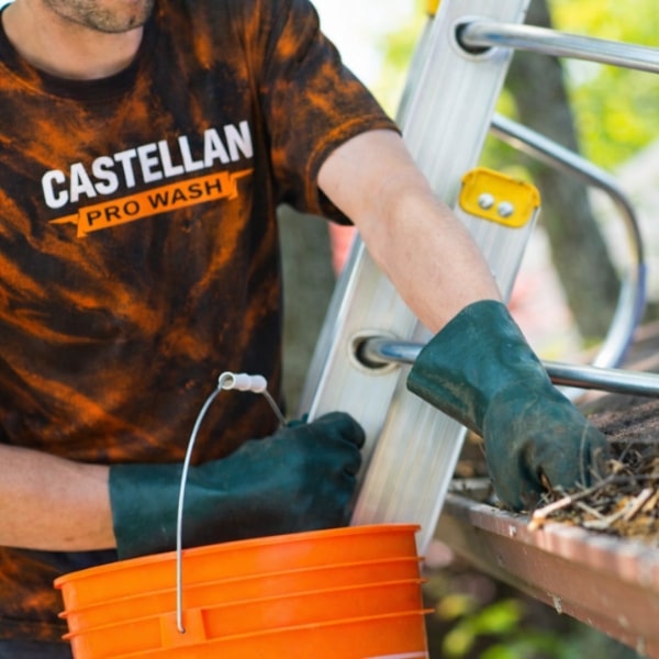 Residential Gutter cleaning services for all types of homes
