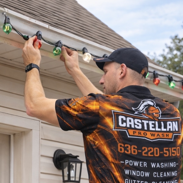 Holiday Lighting Season!! We love installing Christmas Lights. Light installation you can trust