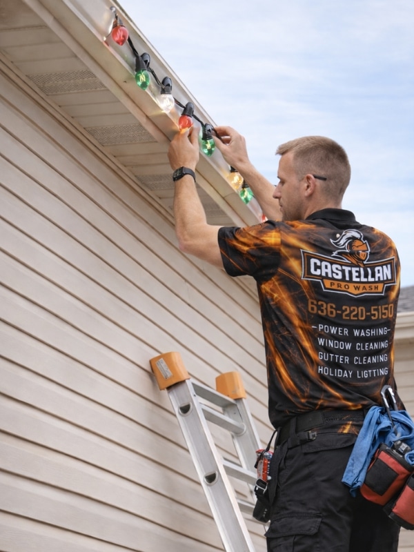 Holiday Lighting Installed Without Risk to Your Property
