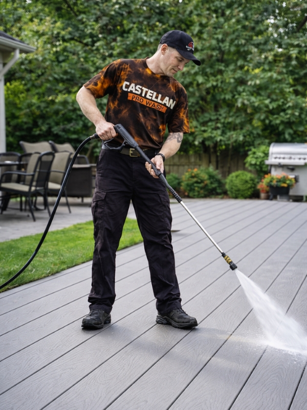 Composite deck cleaning that will leave your deck spotless