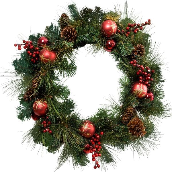 Wreaths and Garland Hanging